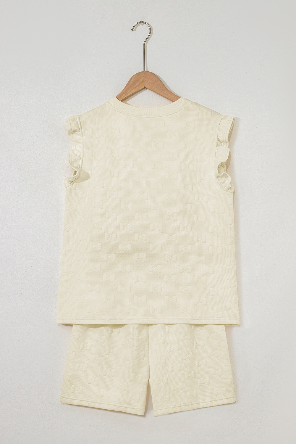 Bow Ruffle Sleeve Set RTS