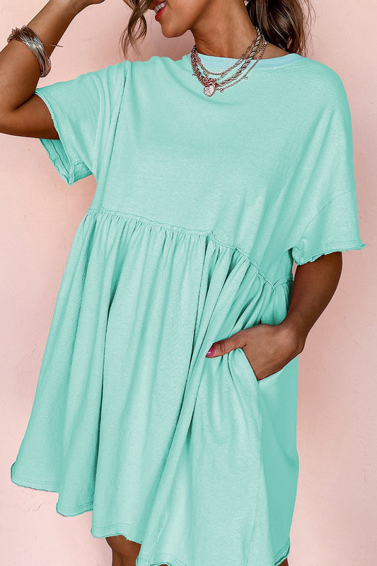 Mint Green Babydoll Dress RTS