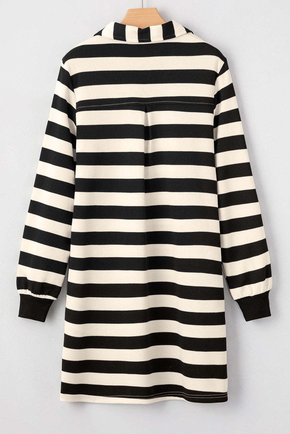 Black Striped Dress RTS