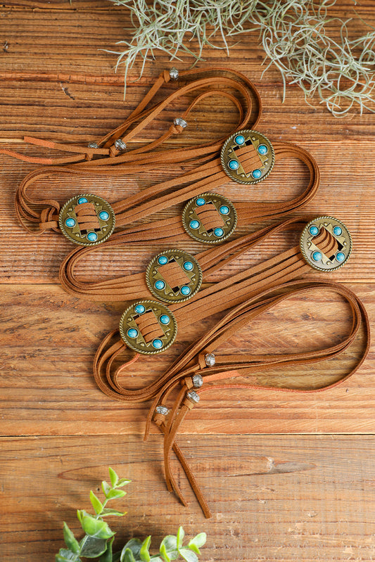 Chestnut Turquoise Belt RTS