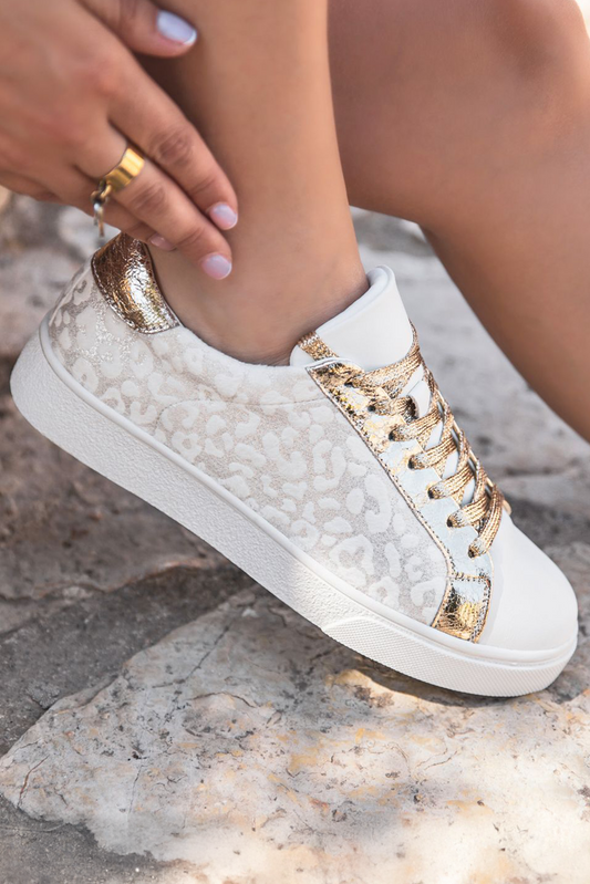 White Leopard Sneakers RTS